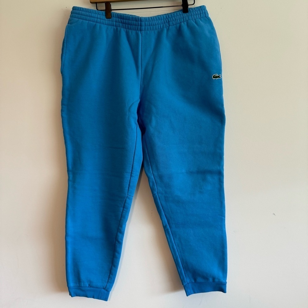 Lacoste Men's Tapered Fit Fleece Sweatpants size XL